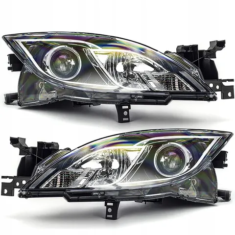 REFLEKTORY LAMPY PRZEDNIE MAZDA 6 '07-13' - LEWA+PRAWA ZESTAW