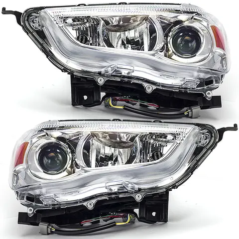 REFLEKTORY LAMPY PRZEDNIE MITSUBISHI ASX 10'-15' - LEWA+PRAWA ZESTAW