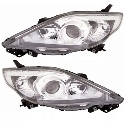 REFLEKTORY LAMPY CZARNE MAZDA 5 V 05-10 ZESTAW