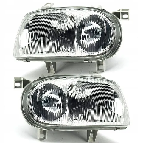 REFLEKTORY LAMPY PRZEDNIE VW GOLF III '92 - LEWA+PRAWA ZESTAW