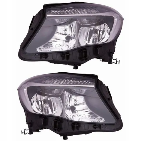 REFLEKTORY LAMPY MERCEDES KL GLA X156 13- ZESTAW