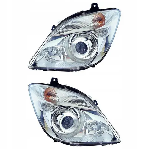 REFLEKTORY LAMPY PRZÓD D1S MERCEDES SPRINTER 06- ZESTAW LEWA+PRAWA