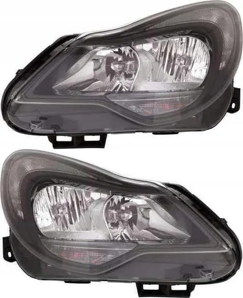 REFLEKTORY LAMPY OPEL CORSA D S07 '11-'14 ZESTAW