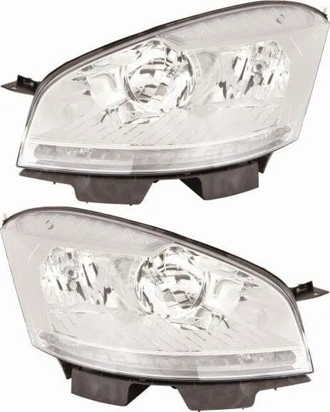REFLEKTORY LAMPY PRZÓD CITROEN C4 I 1 PICASSO 06-13 ZESTAW