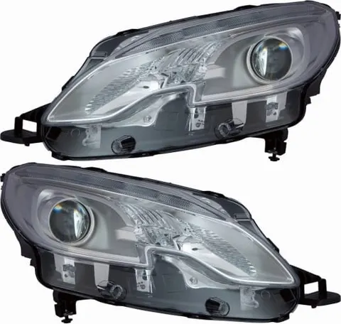 REFLEKTORY LAMPY PEUGEOT 2008 I 1 '13- ZESTAW