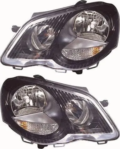 REFLEKTORY LAMPY VW POLO 9N '05-'09 ZESTAW