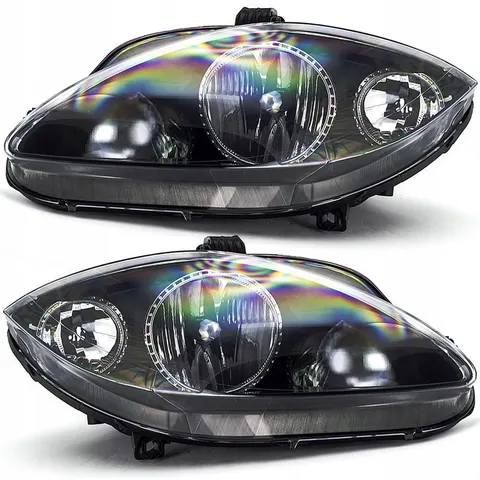 REFLEKTORY LAMPY PRZEDNIE SEAT LEON (1P1) '04> -LEWA+PRAWA ZESTAW-