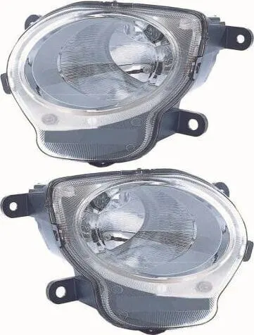 REFLEKTORY LAMPY ABARTH 500C '09- ZESTAW