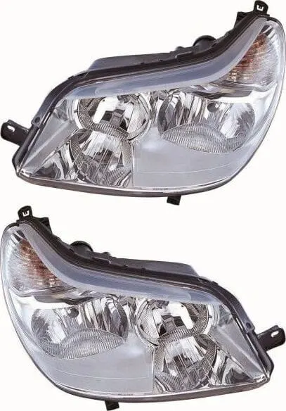 REFLEKTORY LAMPY CITROEN C5 II 2 RC RE '04- ZESTAW