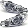 REFLEKTORY LAMPY PRZEDNIE PEUGEOT 206 98-> H7+H7 REH.EL LEWA+PRAWA ZESTAW