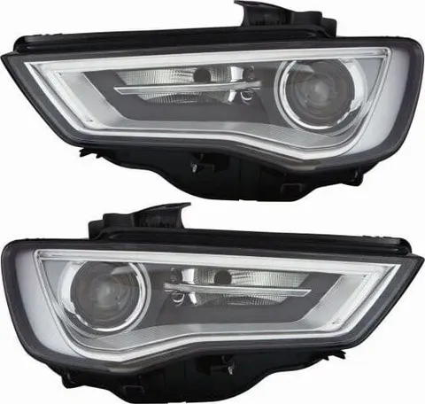 REFLEKTORY LAMPY AUDI A3 '12- ZESTAW