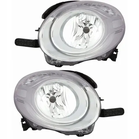 REFLEKTORY LAMPY FIAT 500 '12- ZESTAW LEWA+PRAWA