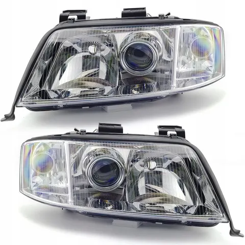REFLEKTORY AUDI A6 C5 99-2000 - H7/H1- LEWA+PRAWA ZESTAW