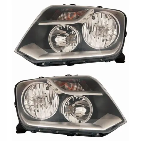REFLEKTORY LAMPY H7/H1 VW AMAROK '10- ZESTAW LEWA+PRAWA
