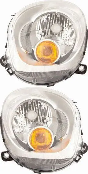 REFLEKTORY LAMPY LEWA+PRAWA ZESTAW MINI COUNTRYMAN -16 H4