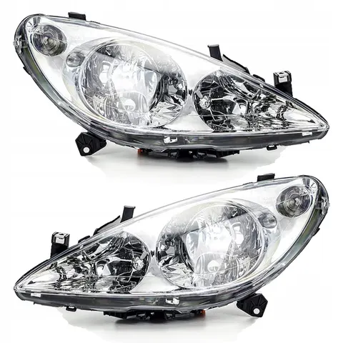 REFLEKTORY PEUGEOT 307 '00-'09 LEWA+PRAWA ZESTAW HALOGEN
