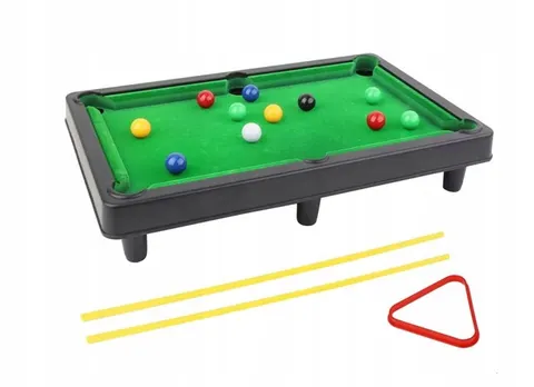 Mini Stół Bilardowy Kije Snooker Table Billards Dla Dzieci Przenośny 3+
