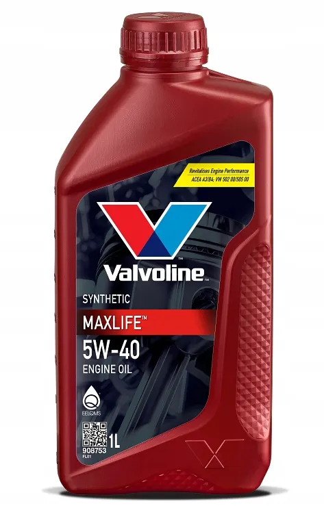 OLEJ VALVOLINE MAXLIFE A3/B4 SN/CF 5W40 - 1L
