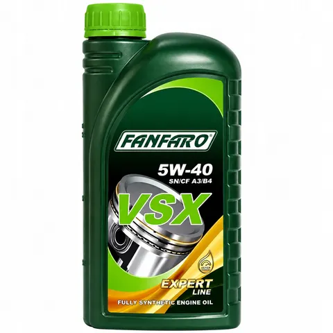 OLEJ FANFARO 5W40 1L EXPERT VSX SN/CH-4 A3/B4 229.3 226.5 229.5 SYNTETYK