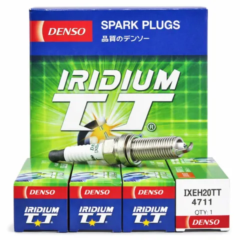 4x ŚWIECE ZAPŁONOWE IRYDOWE DENSO IXEH20TT LPG CNG ORYGINAŁ ŚWIECA IRIDIUM