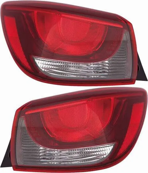 LAMPY TYŁ TYLNE MAZDA 2 DL DJ '14- ZESTAW LEWA+PRAWA