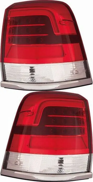 LAMPY TYLNE TOYOTA LAND CRUISER 200 '07- ZESTAW