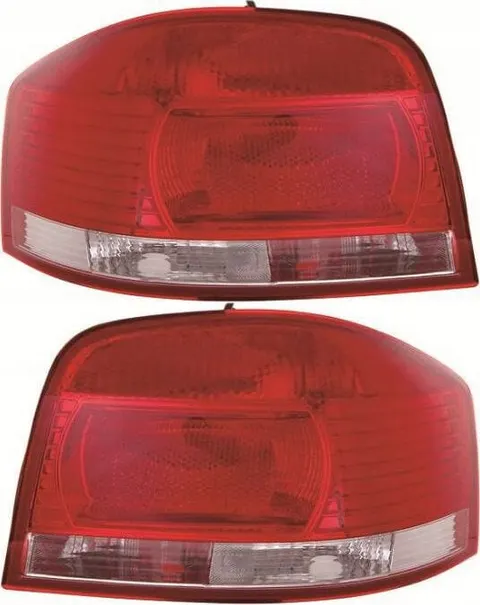LAMPY TYŁ TYLNE AUDI A3 8P '03-'12 ZESTAW LEWA+PRAWA