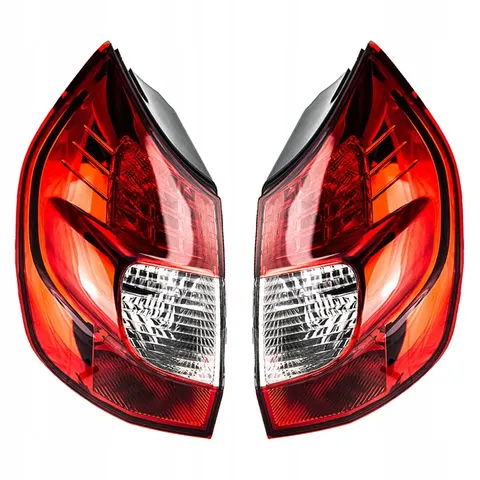 LAMPY TYLNE RENAULT SCENIC II 2 '05- LEWA+PRAWA ZESTAW