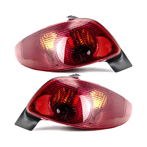 LAMPY TYLNE PEUGEOT 206 '03- LEWA+PRAWA