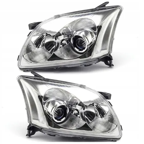REFLEKTORY LAMPY PRZÓD TOYOTA AVENSIS T25 2003-2006 LEWA + PRAWA KOMPLET