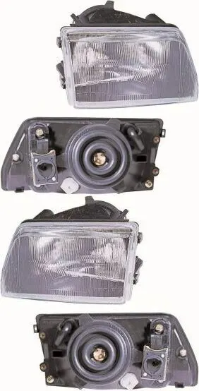REFLEKTORY LAMPY FIAT CINQUECENTO 91-99 ZESTAW