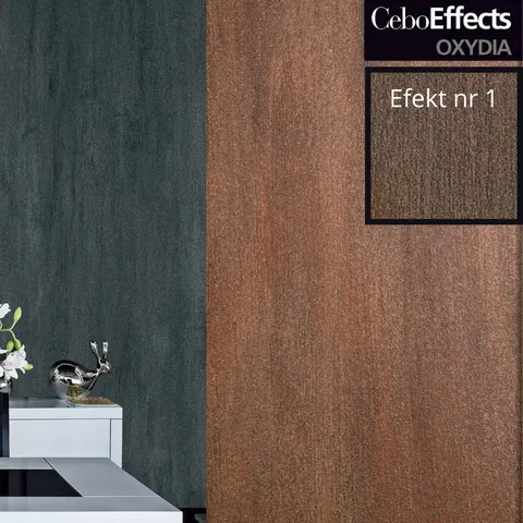 Zestaw Farb Dekoracyjnych CeboEffects Oxydia 12 m2 Efekt 1