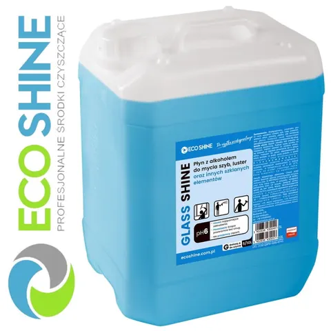 Eco Shine Glass Shine 10L – profesjonalny płyn do mycia szyb i luster z alkoholem