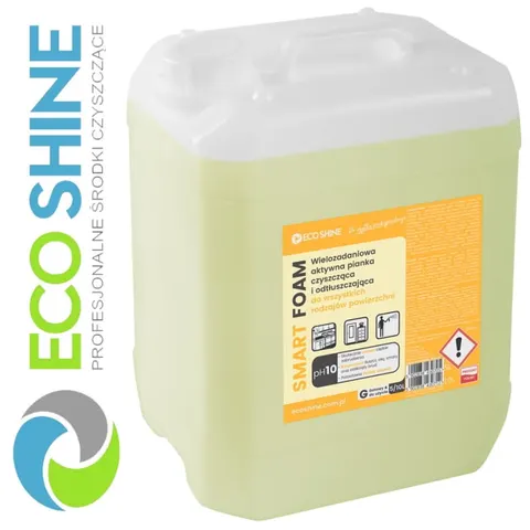 Eco Shine Smart Foam 5L - Pianka do usuwania tłuszczów, olejów, smarów i osadów po paleniu papierosów