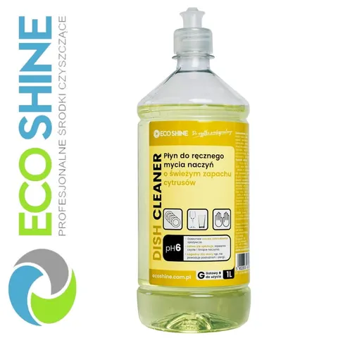 ECO SHINE Dish Cleaner 1l płyn do ręcznego mycia naczyń, o świeżym zapachu cytrusów /15/