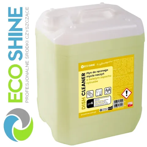 ECO SHINE Dish Cleaner 5l płyn do ręcznego mycia naczyń, o świeżym zapachu cytrusów