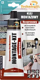 Klej montażowy neoprenowy do materiałów budowlanych 100ml Technicqll