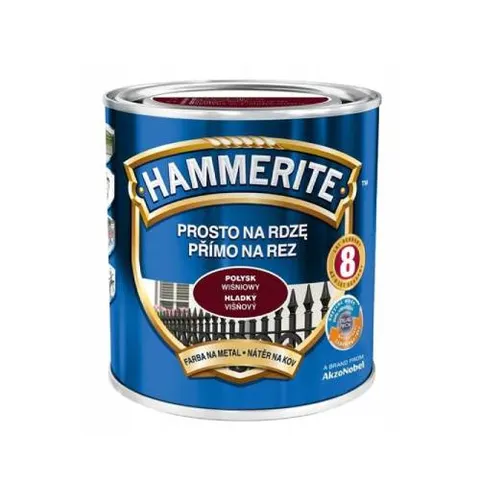 HAMMERITE Prosto na Rdzę 0,7L Wiśniowy połysk