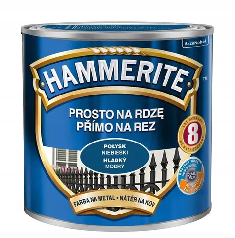 HAMMERITE Prosto na Rdzę 2,5L Niebieski połysk