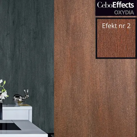 Zestaw Farb Dekoracyjnych CeboEffects Oxydia 18m2 Efekt 2