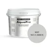 Szybkoschnąca uniwersalna emalia akrylowa Aqua Pro Średni Szary MAT NCS S 2000-N 10L