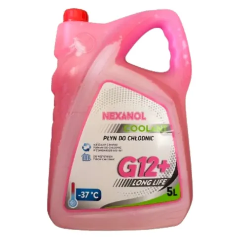 Zimowy płyn do chłodnic Nexanol -37C G12 5L