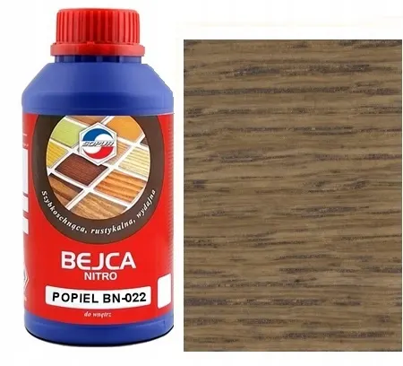 Szybkoschnąca bejca nitro do drewna SOPUR Popiel BN-022 0,5L