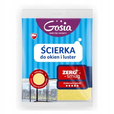 Ścierka do okien i luster PVA Zero Smug Gosia