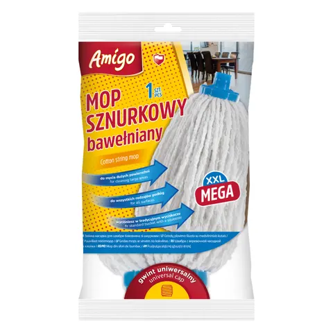 AMIGO Mop bawłniany sznurkowy XXL 1szt