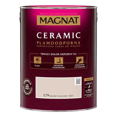 MAGNAT Ceramic Farba plamoodporna beżowy dolomit C79 5L