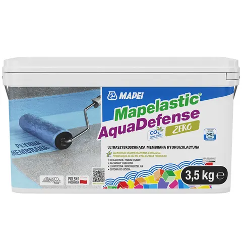 MAPEI Mapelastic AquaDefense Zero Szybkoschnąca membrana hydroizolacyjna 3,5kg
