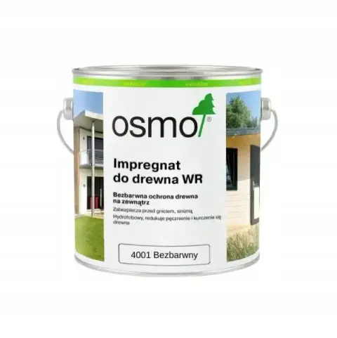 OSMO 4001 Impregnat zewnętrzny WR do drewna chroniący przed sinizną 0,75L