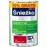 ŚNIEŻKA Supermal emalia do drewna, metalu i tynków czerwony F590 połysk 0,92L
