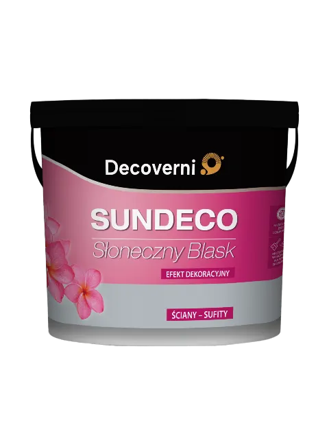 DECOVERNI SUNDECO Silver Farba metaliczna z piaskiem 1kg plus grunt 1,5kg